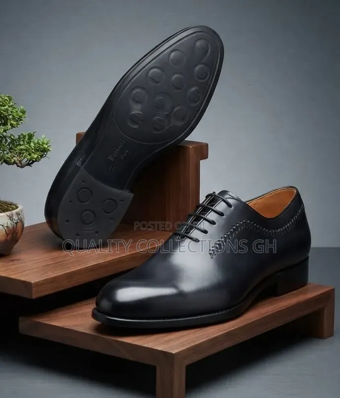 Leather Authentic Black Shoe