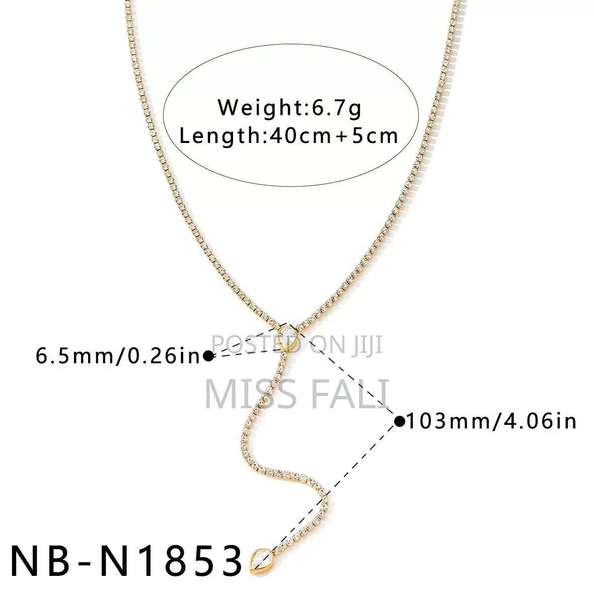 The Aurelia Drop Necklace