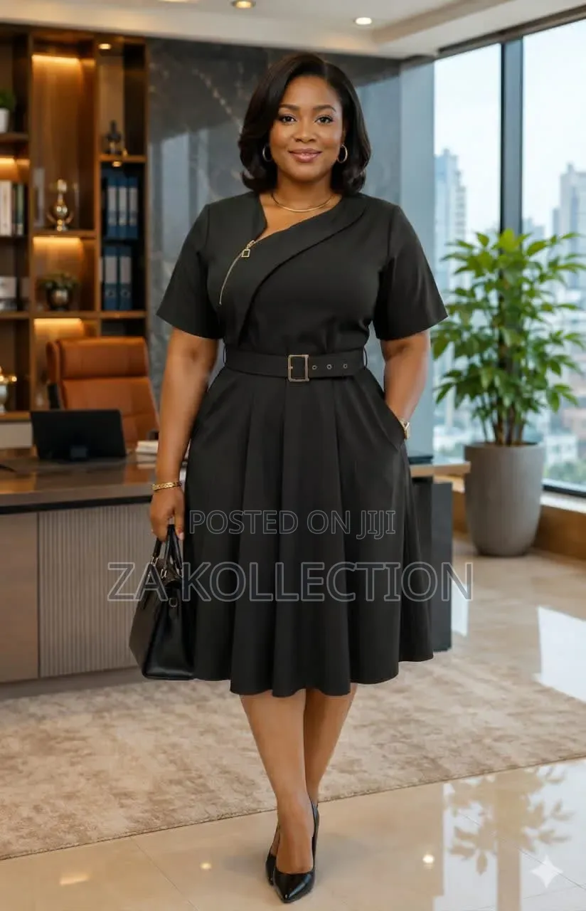 Moderna Ladies Flare Office Dress