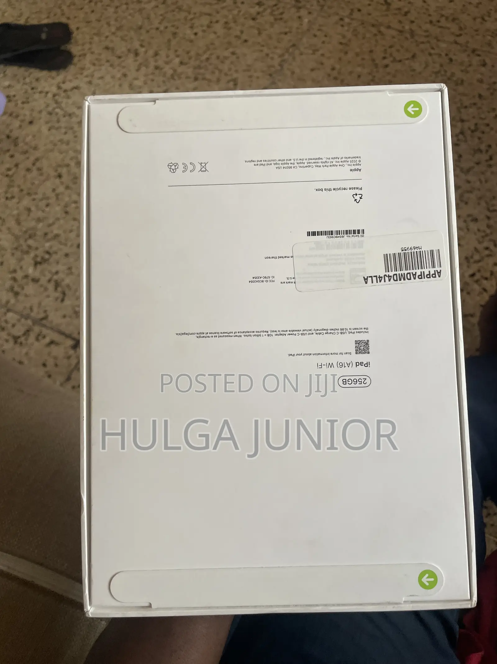 New Apple iPad (2025) 256 GB Yellow