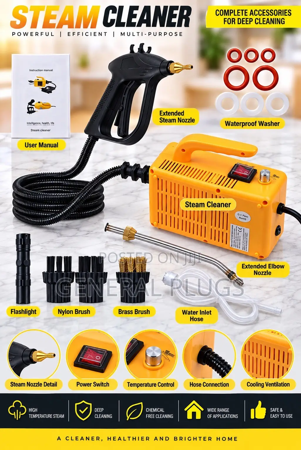 Professional Stream Deep Cleaning for Cars , AC , Kitchen ,Windows Etc