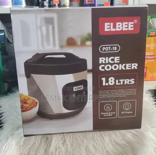 ELBEE POT-18 1.8-Litre Rice Cooker.