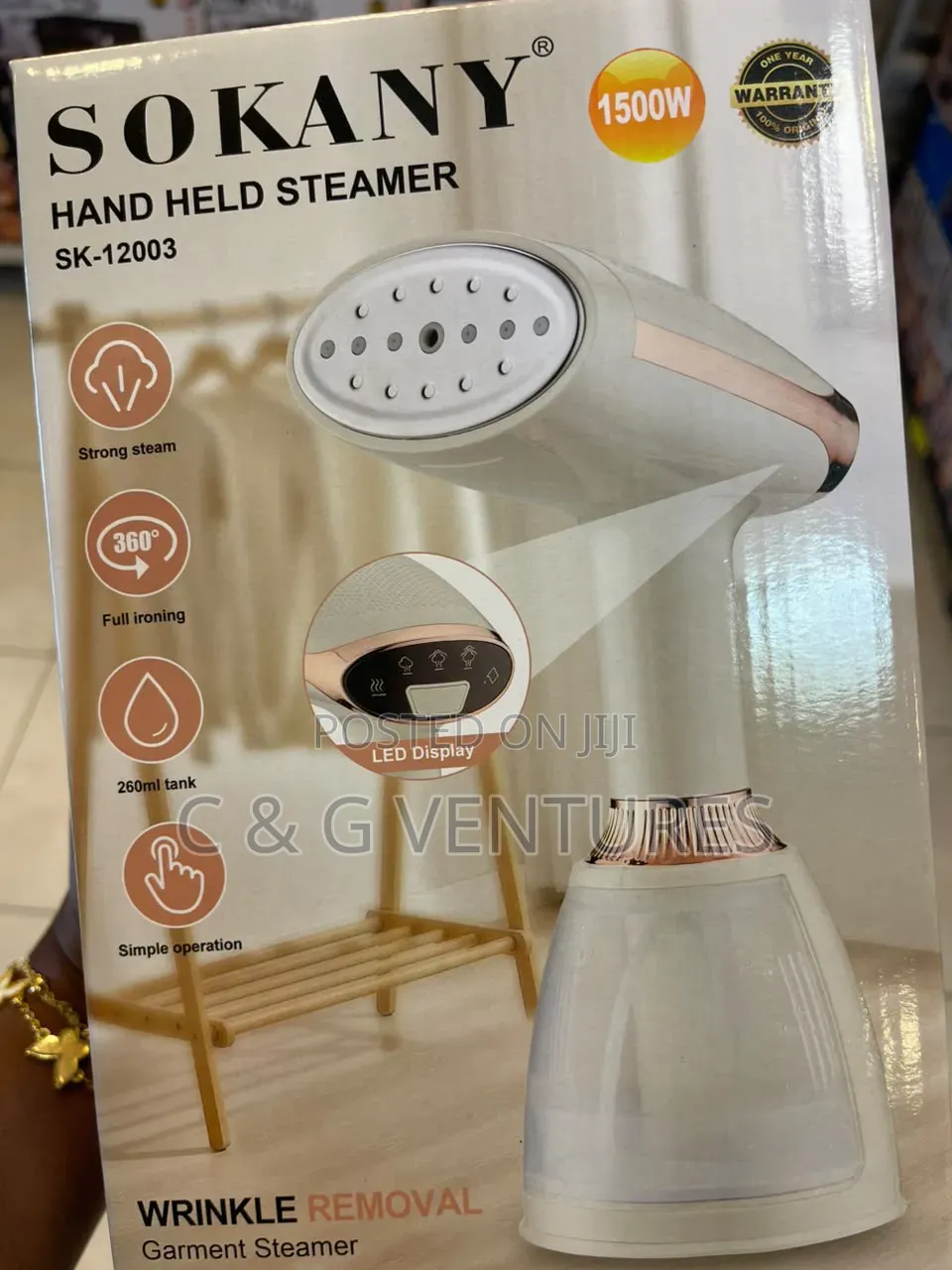 Hand Held Steamer