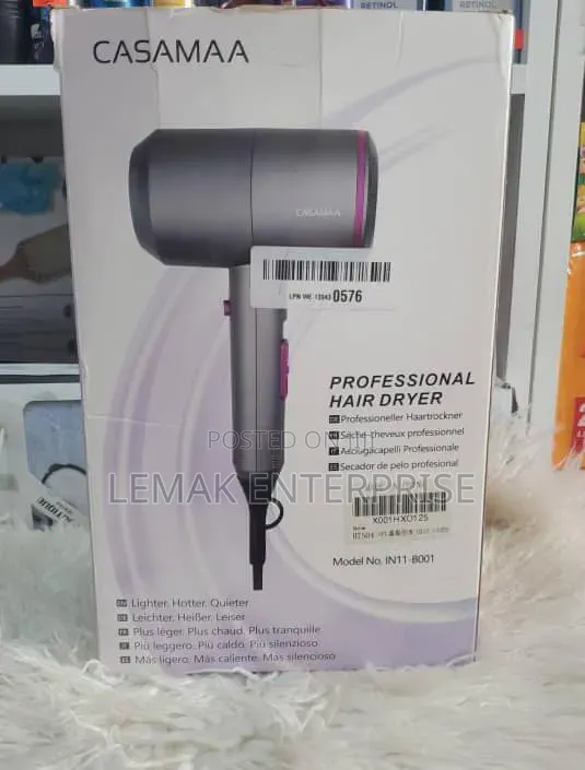 CASAMAA Professional Ionic Hair Dryer From UK