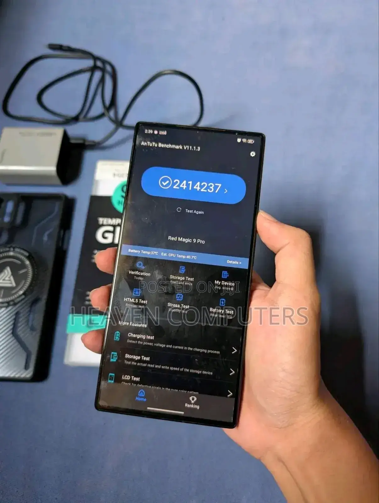 New ZTE nubia RedMagic 9 Pro 512 GB Black