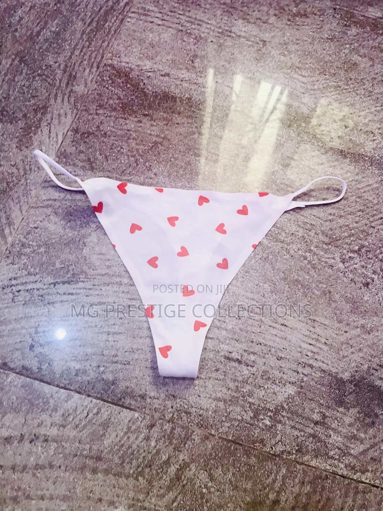 Women's Sexy Printed String Bikinis / Thong Panties – Size XL