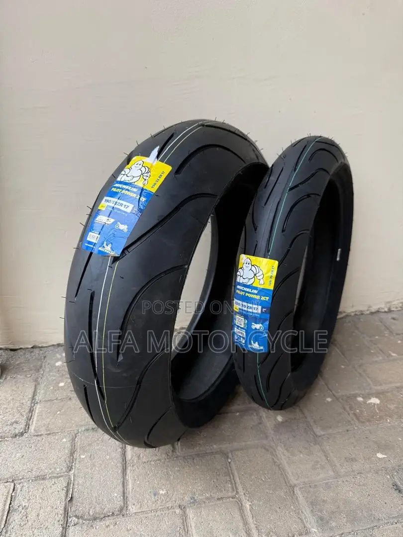 Michelin Sport Motorcycle Tyres 120/70 ZR17 and 190/55 ZR17