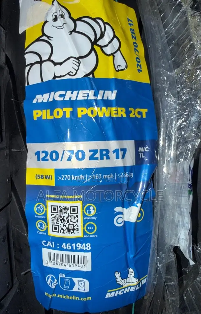 Michelin Sport Motorcycle Tyres 120/70 ZR17 and 190/55 ZR17
