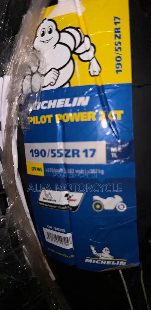 Michelin Sport Motorcycle Tyres 120/70 ZR17 and 190/55 ZR17