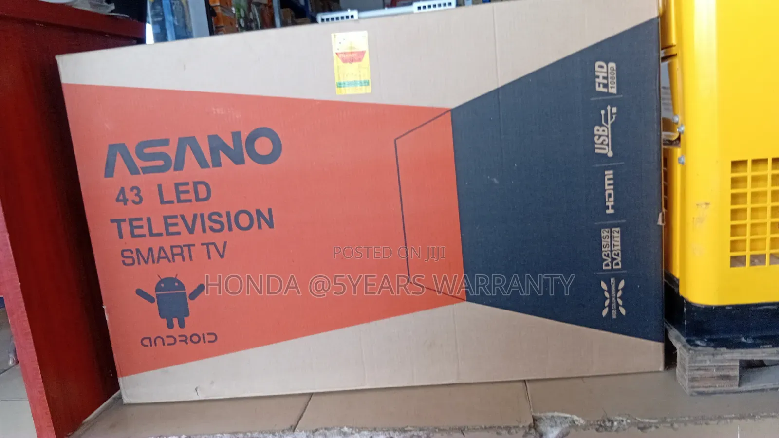 43-Inch ASANO TV – Modern Look Excellent Display 43-Inch