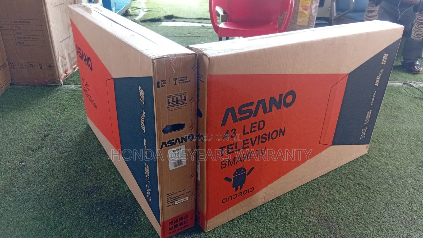 43-Inch ASANO TV – Modern Look Excellent Display 43-Inch