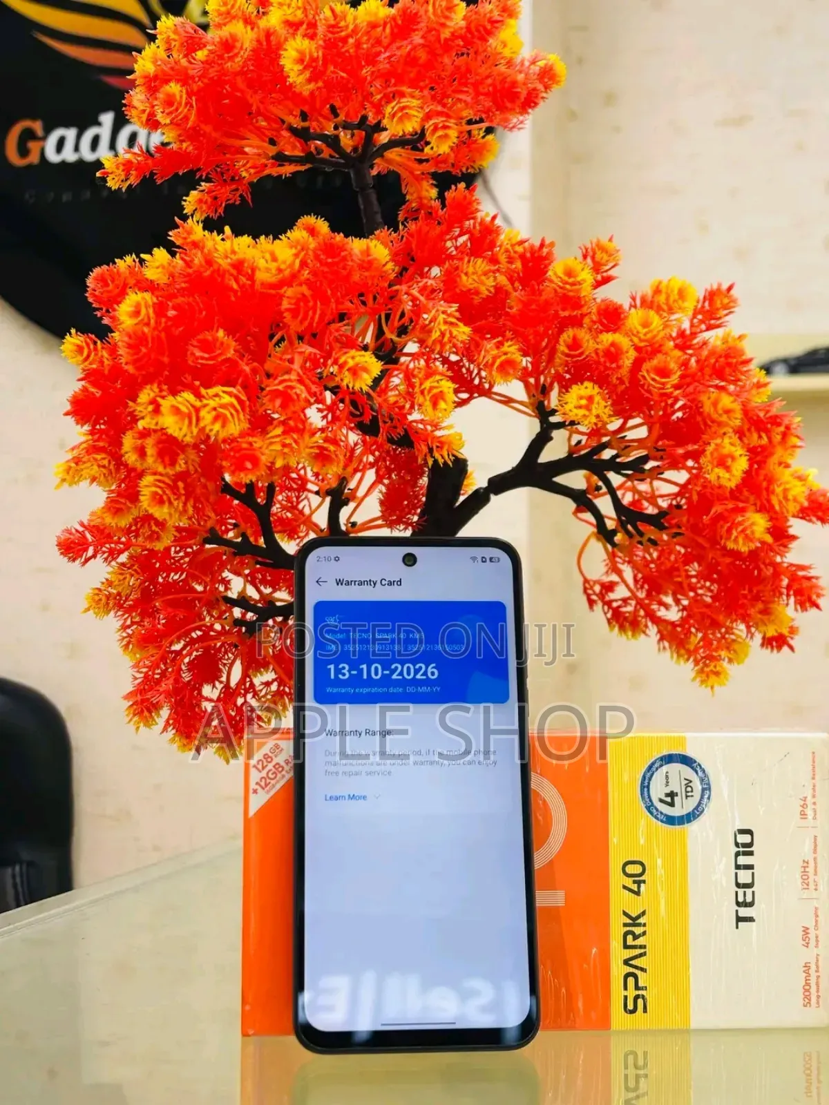 New Tecno Spark 40 256 GB Black