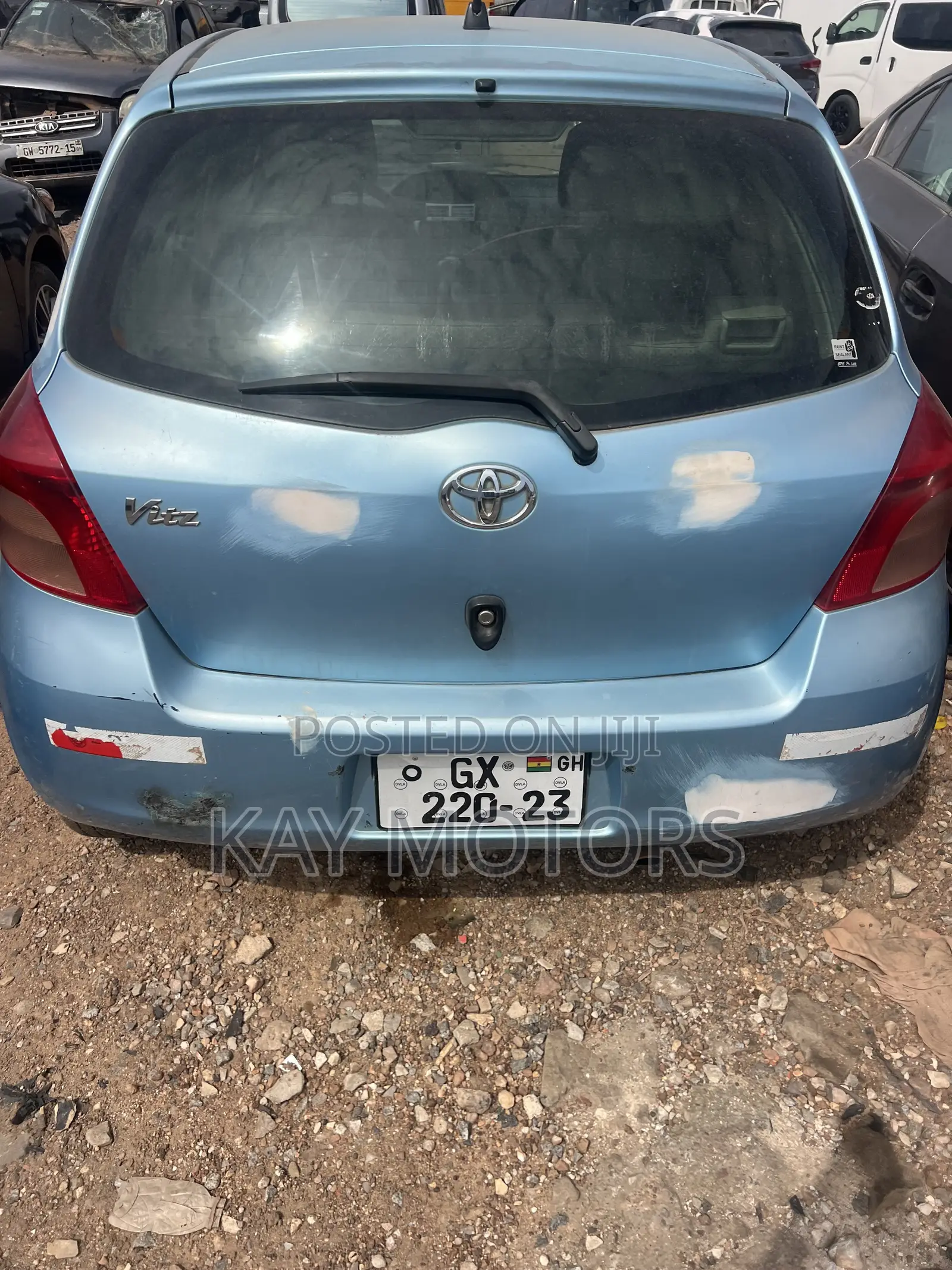 Toyota Vitz 1.3 FWD 3dr 2010 Blue