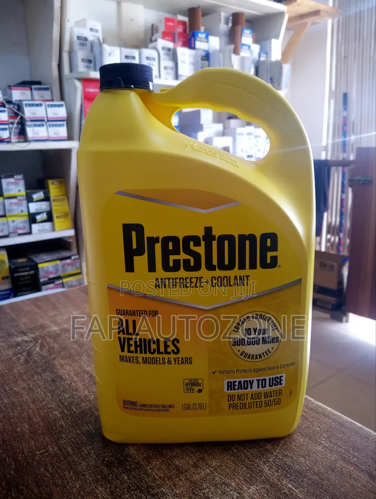Premium Quality Prestone Antifreeze + Coolant for All Cars From USA