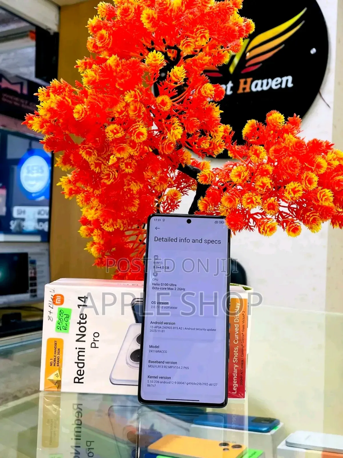 New Xiaomi Redmi Note 14 Pro 256 GB Black