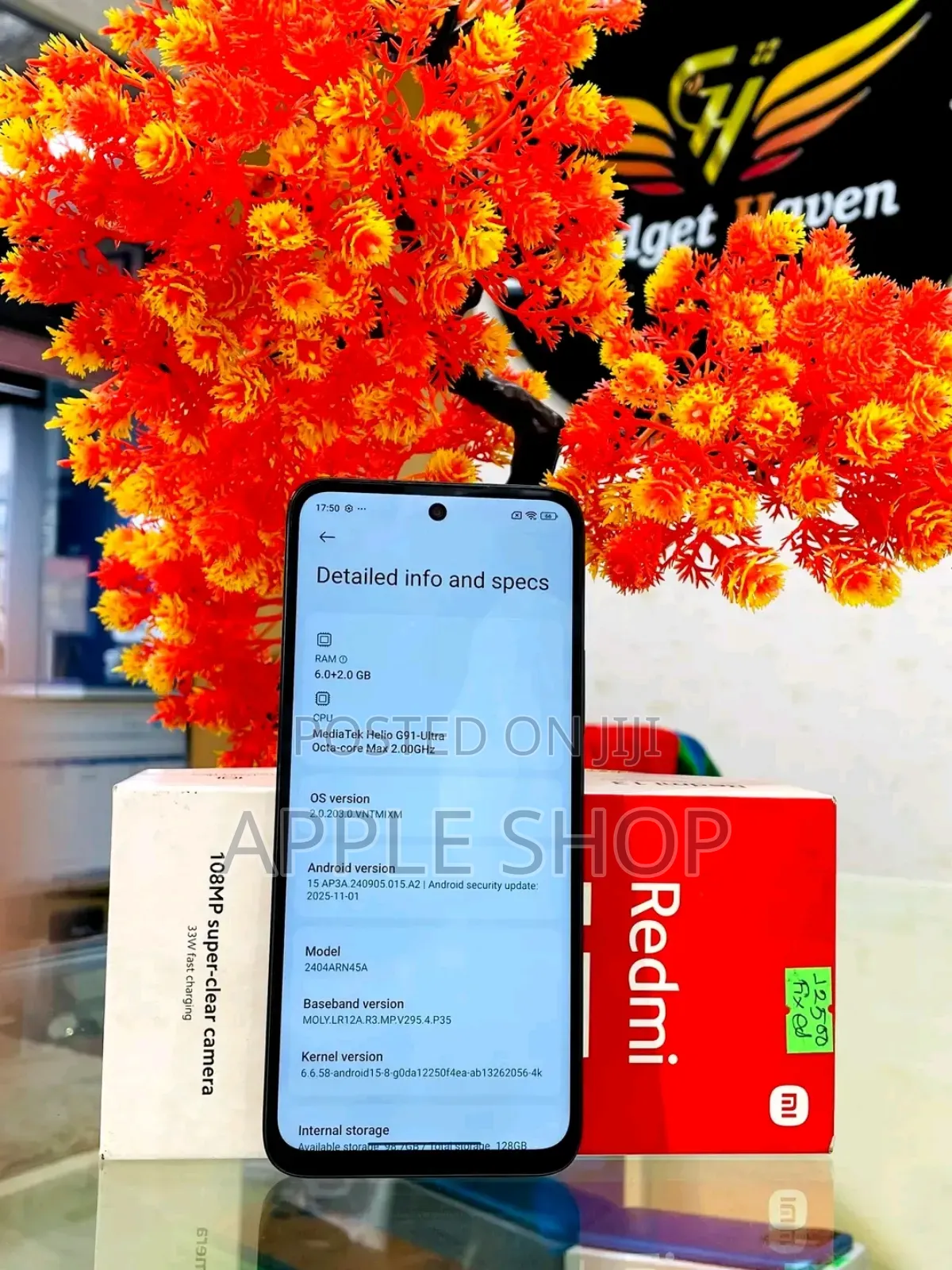 New Xiaomi Redmi 13 128 GB Black