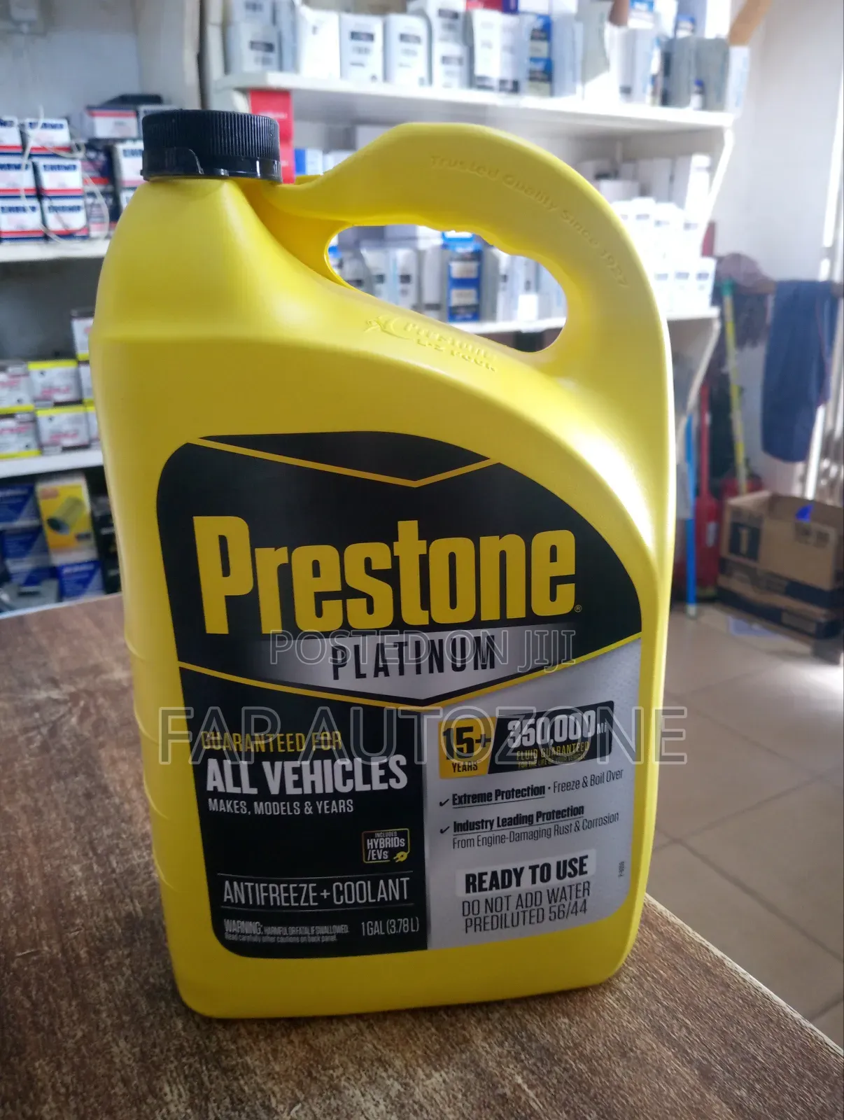 Superior Prestone Platinum Coolant Antifreeze for All Cars From USA