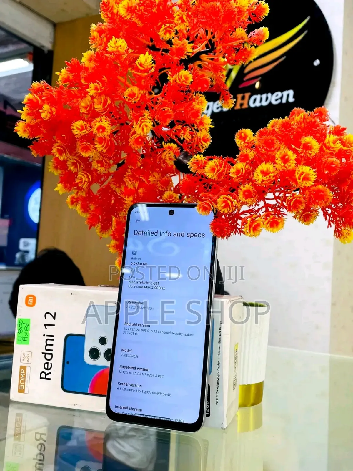 New Xiaomi Redmi 12 128 GB Silver
