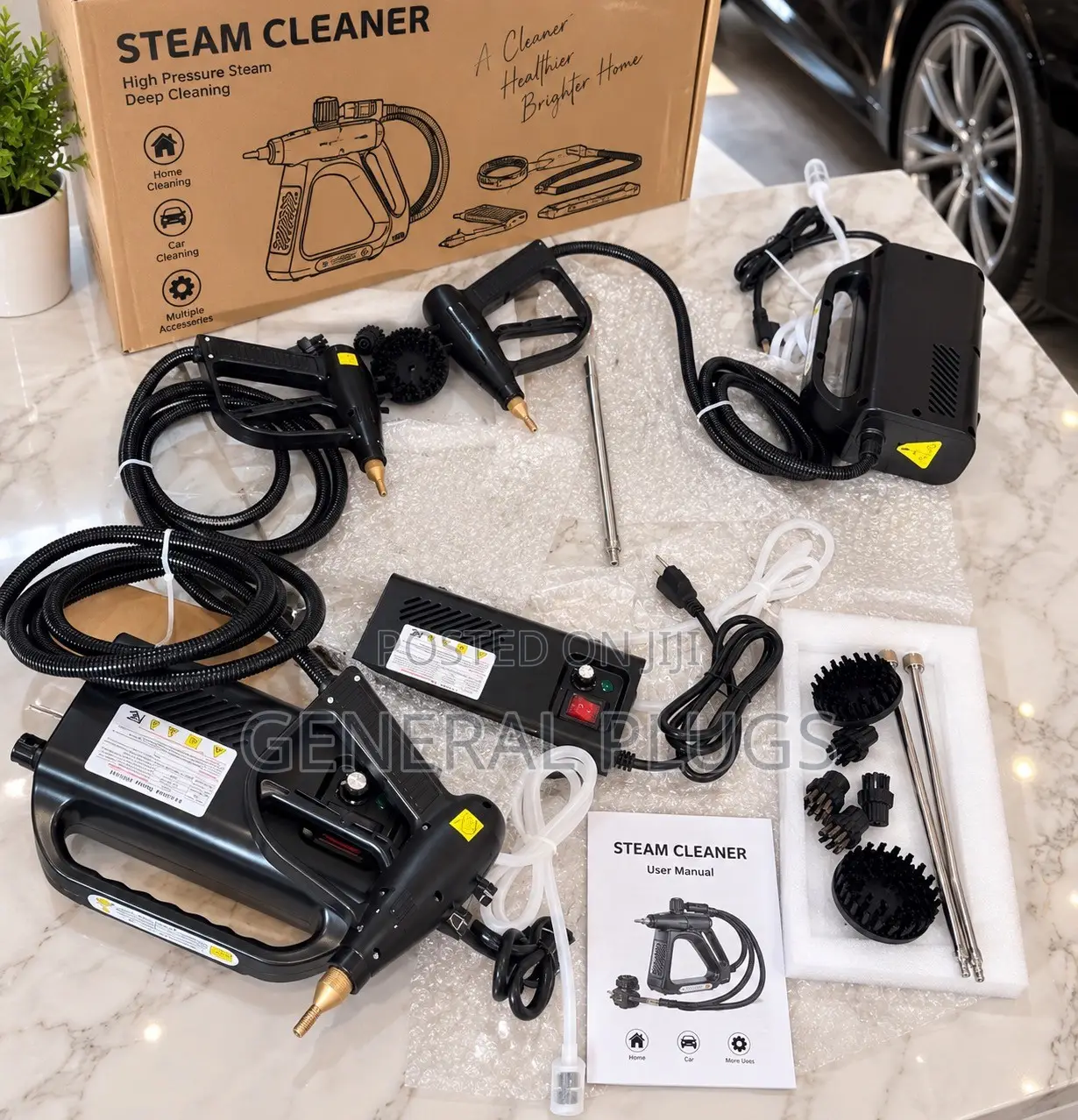 Heavy Duty Hot Steam Deep Cleaning for Cars,AC,kitchen,bathroom,floor