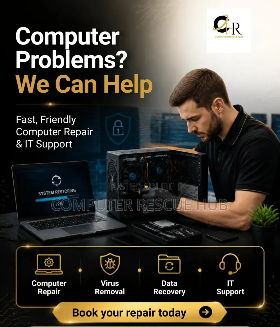Computer Rescue Hub – Fast, Reliable Computer Repair Services