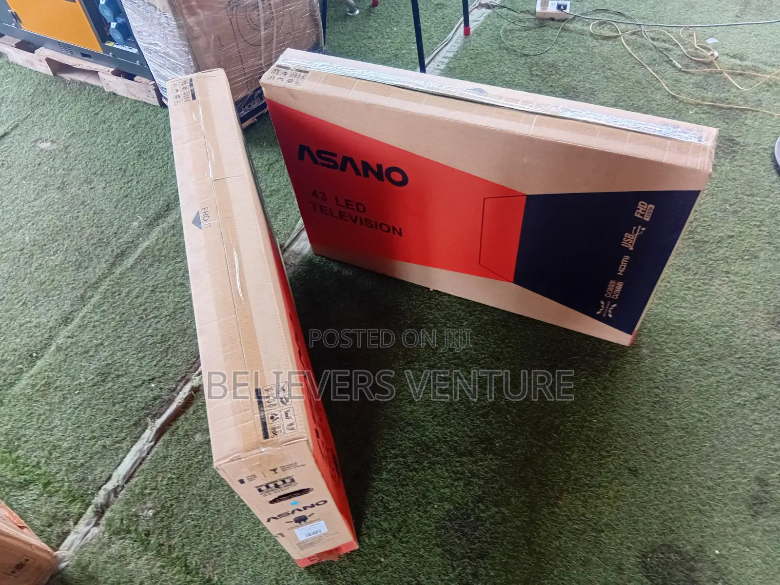 Asano 43" TV – Powerful Viewing Experience