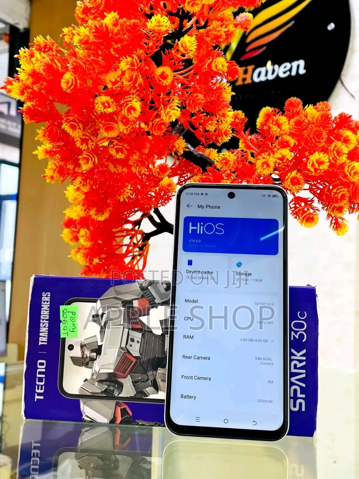 New Tecno Spark 30C 128 GB Gray