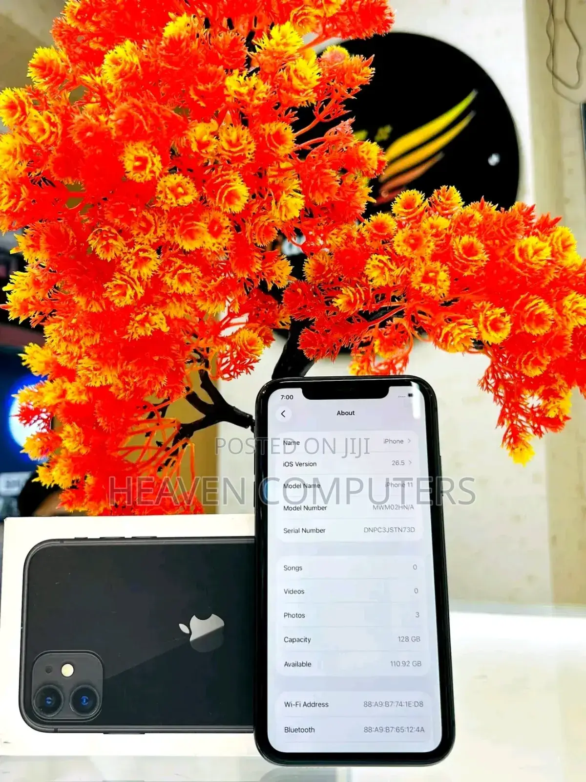 New Apple iPhone 11 128 GB Black