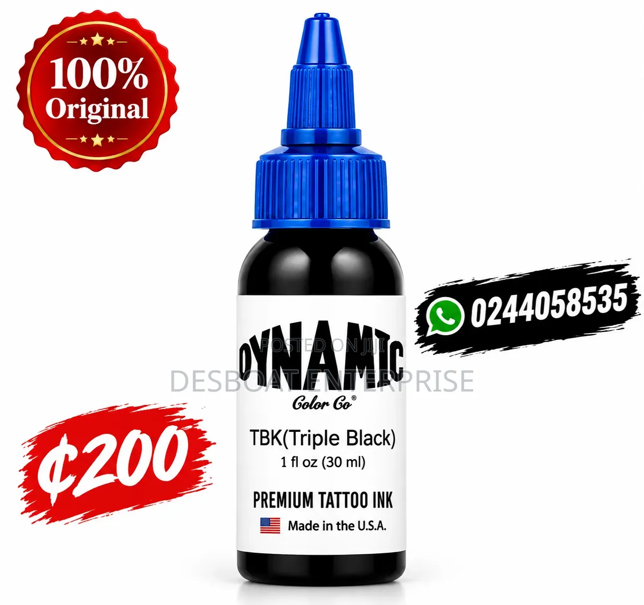 Dynamic Tattoo Ink