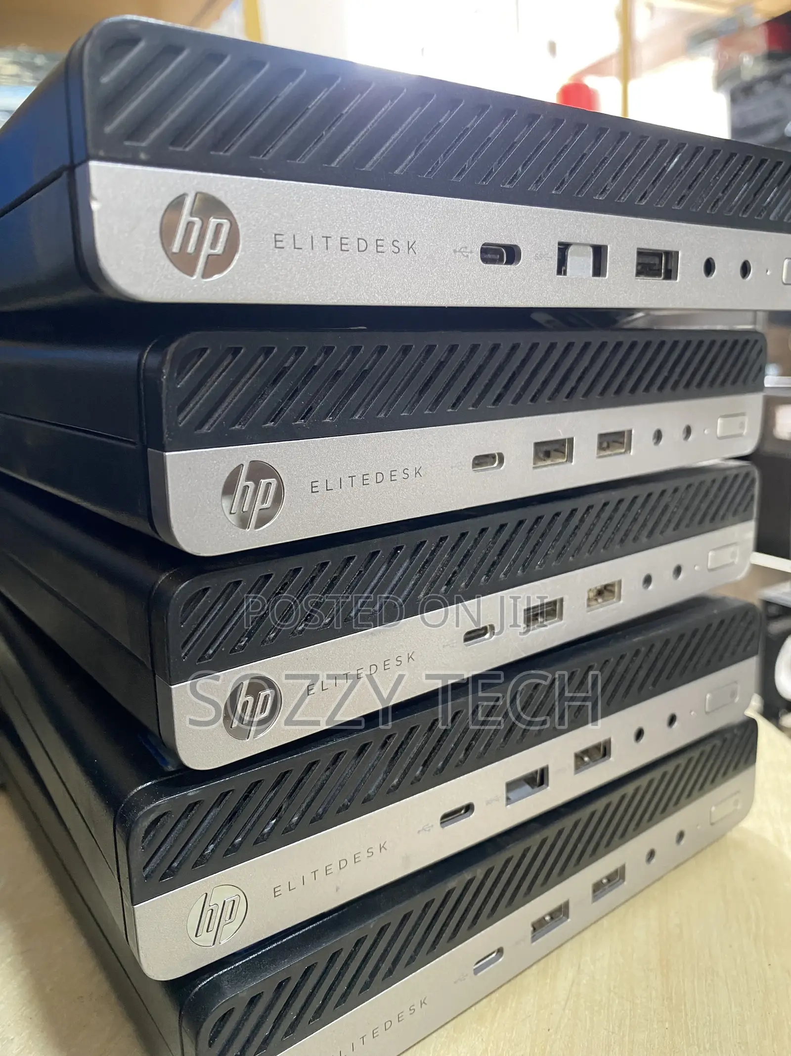 Desktop Computer HP EliteDesk 800 G3 8GB Intel Core i5 SSD 256GB