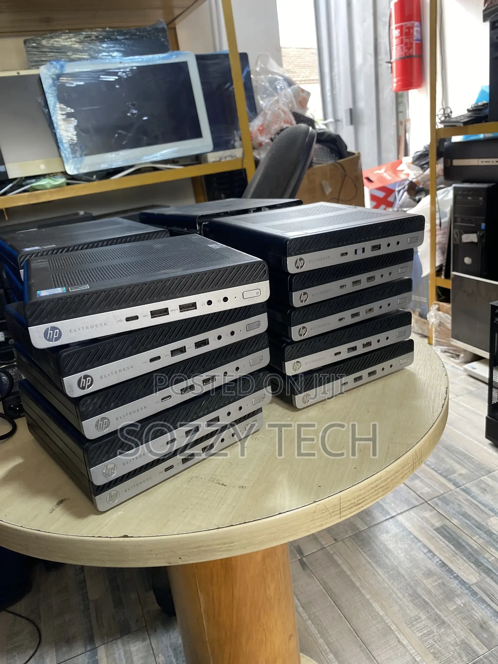Desktop Computer HP EliteDesk 800 G3 8GB Intel Core i5 SSD 256GB