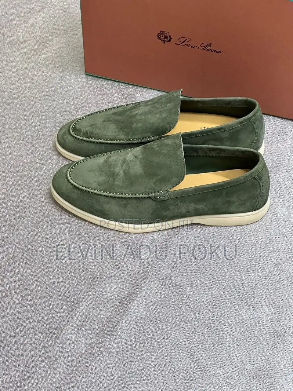 Loro Piana Men’s Suede Footwear in Differnt Colours , Swipe > 