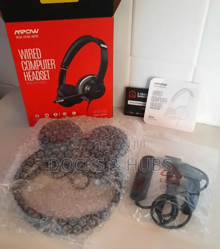 Mpow HC6 USB Headset (Unidirectional Noise-Reduction Microphone)
