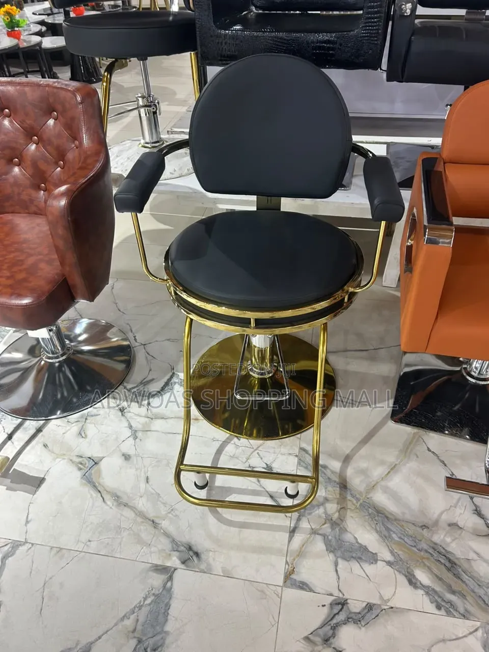 Executive Barbering and Beauty Salon Chair