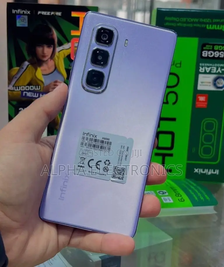 New Infinix Hot 50 Pro+ 4G 256 GB Purple