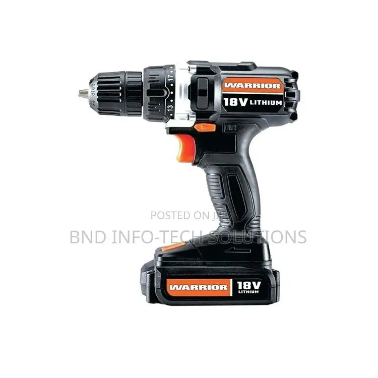 WARRIOR 18V Cordless 3/8 Inch Drill Kit