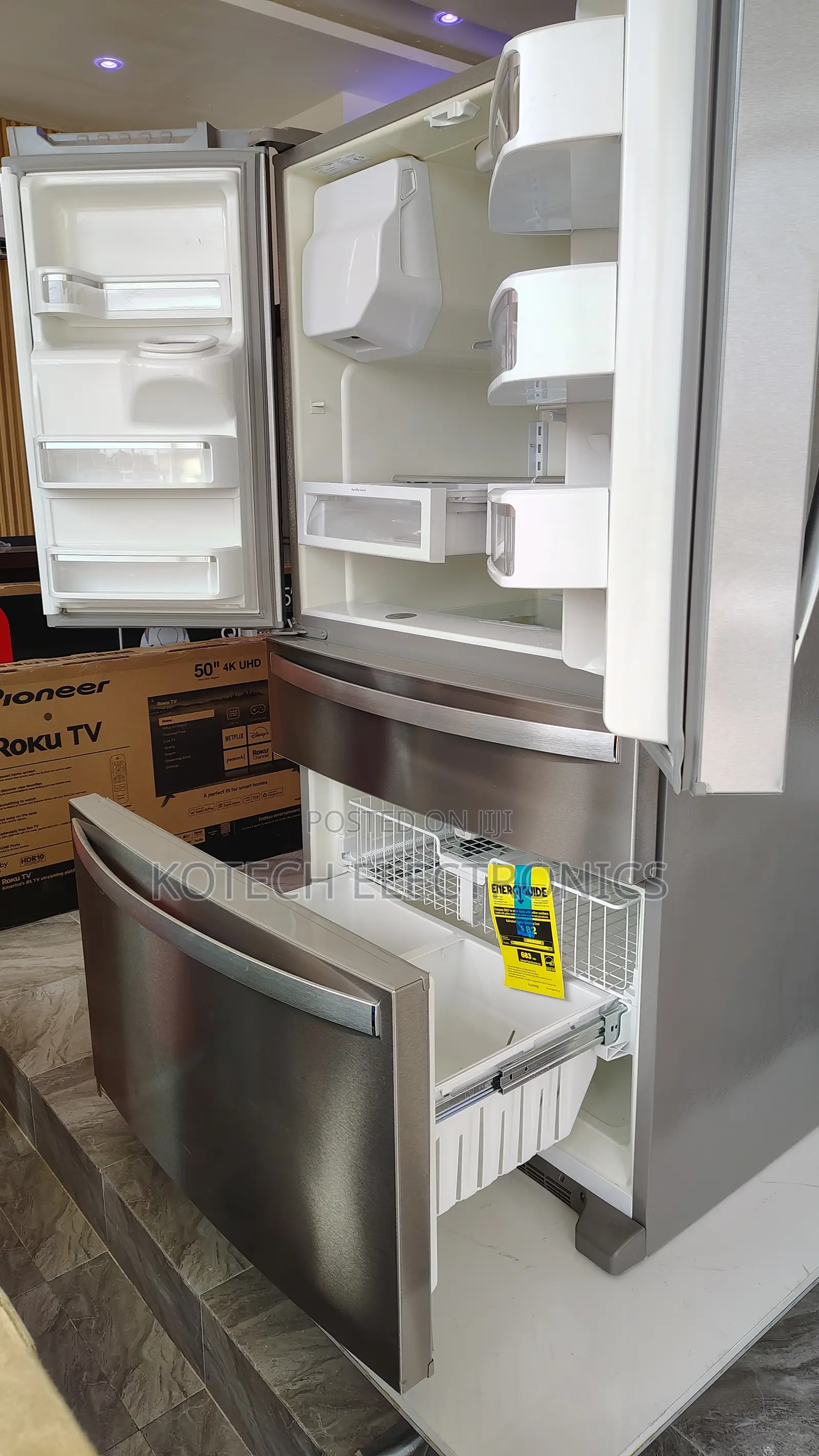 36-Inch Wide French Door Refrigerator - 25 Cu. Ft.
