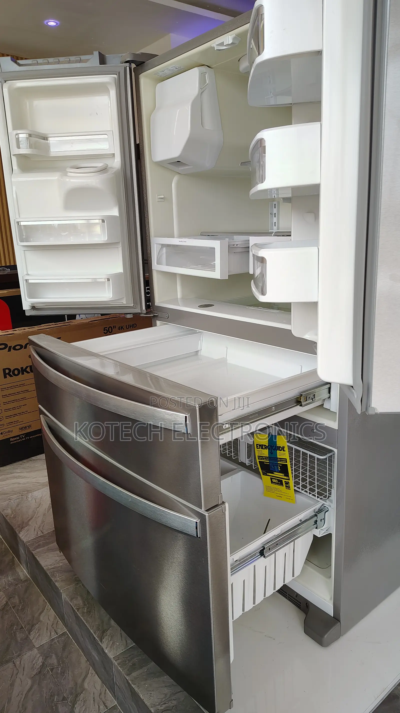 36-Inch Wide French Door Refrigerator - 25 Cu. Ft.