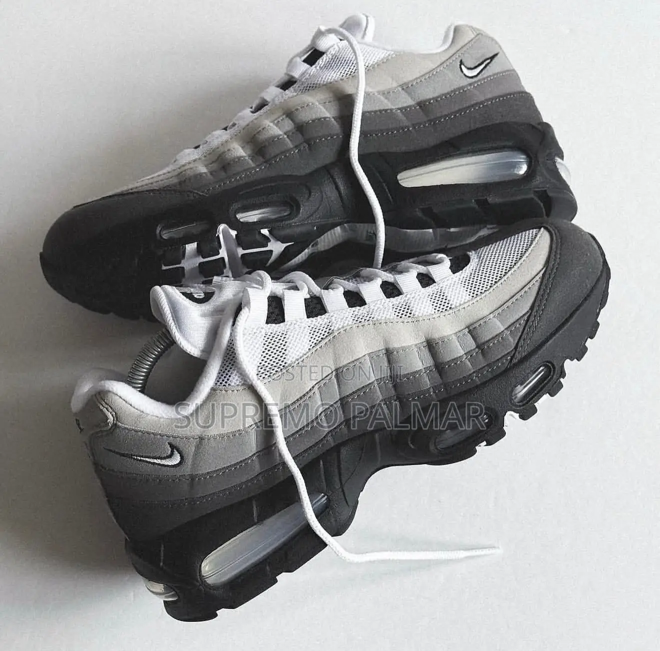 Nike Air Max 95 Big Bubble OG – Granite Black Layered Sneakers