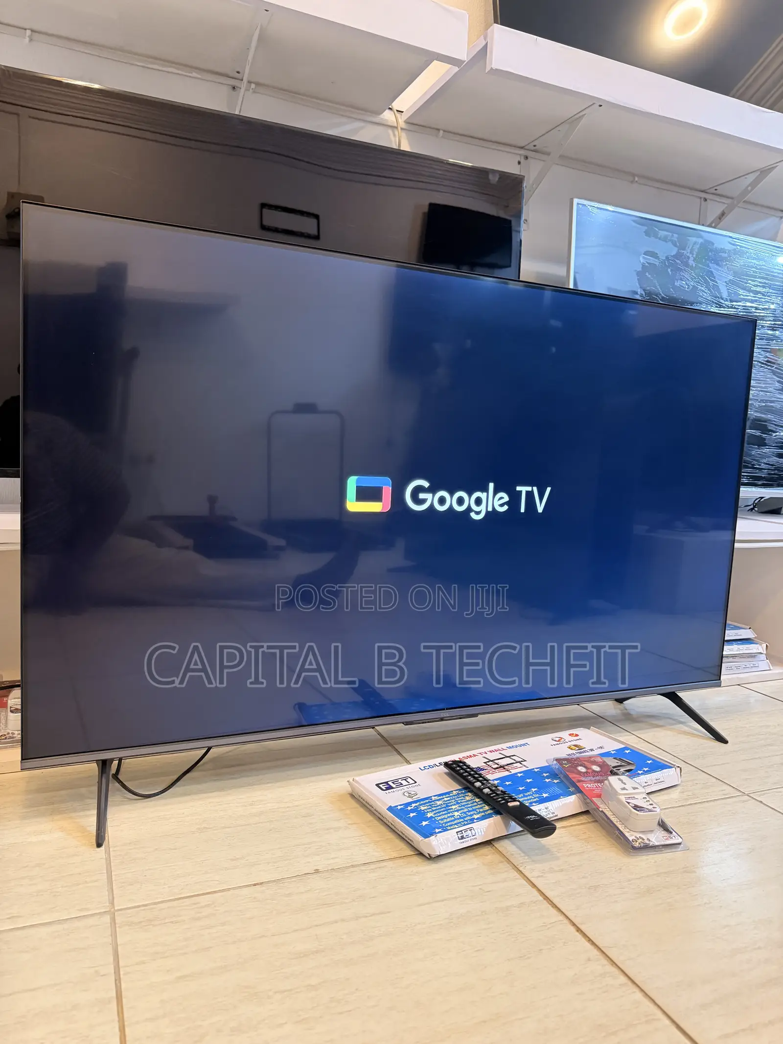 European Standard 55inches Full Digital Qled TCL Google TV