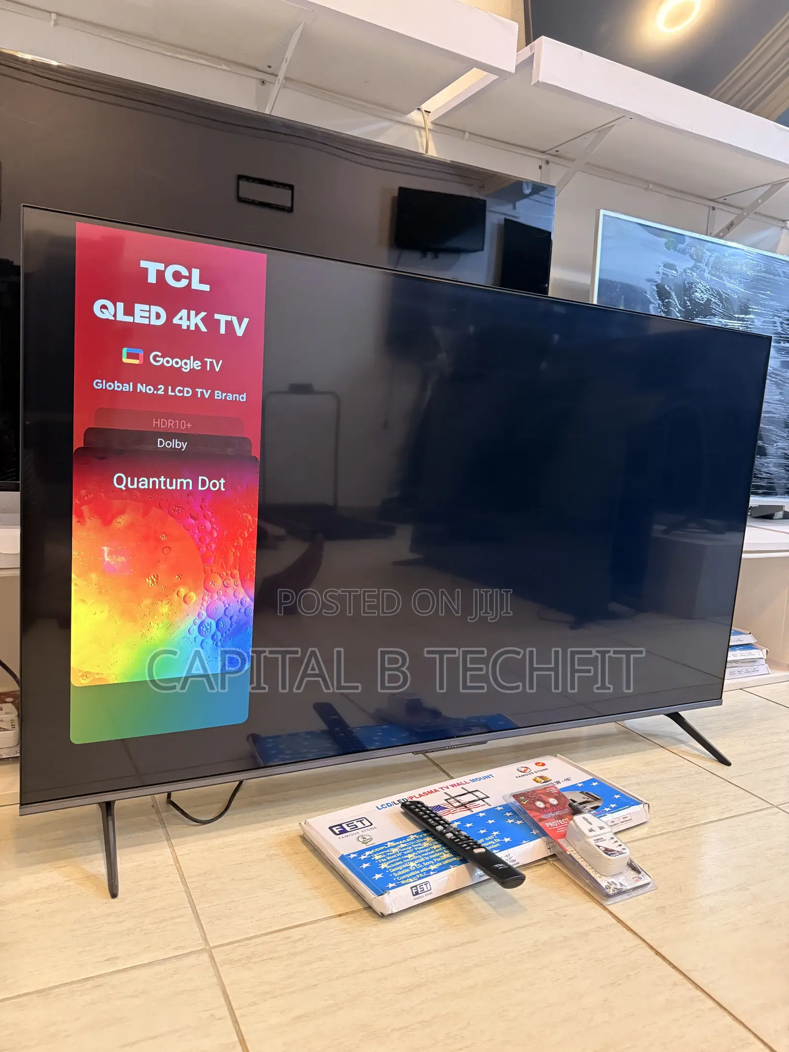 European Standard 55inches Full Digital Qled TCL Google TV