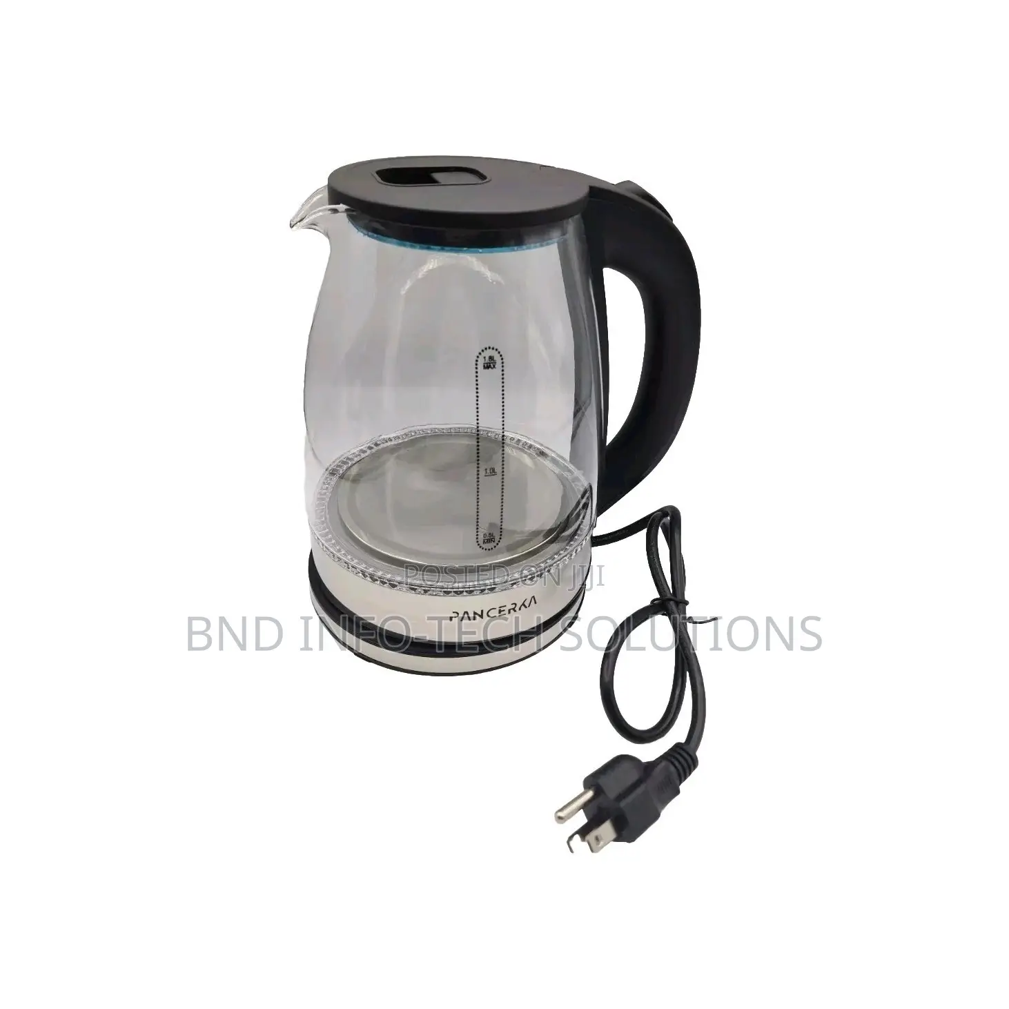 PANCERKA Glass Electric Kettle 1.8L 110V
