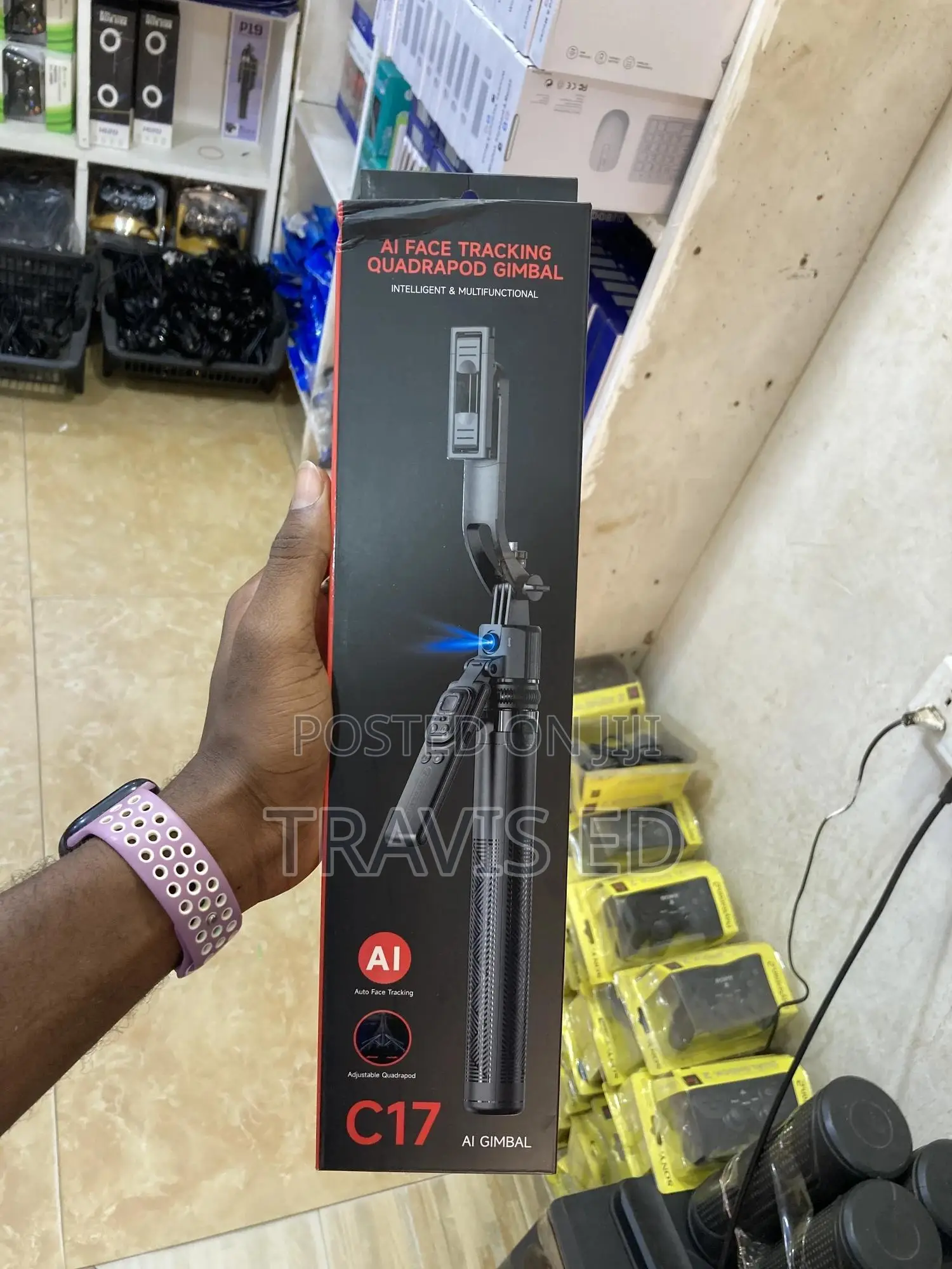 Face Tracking Tripod Stand