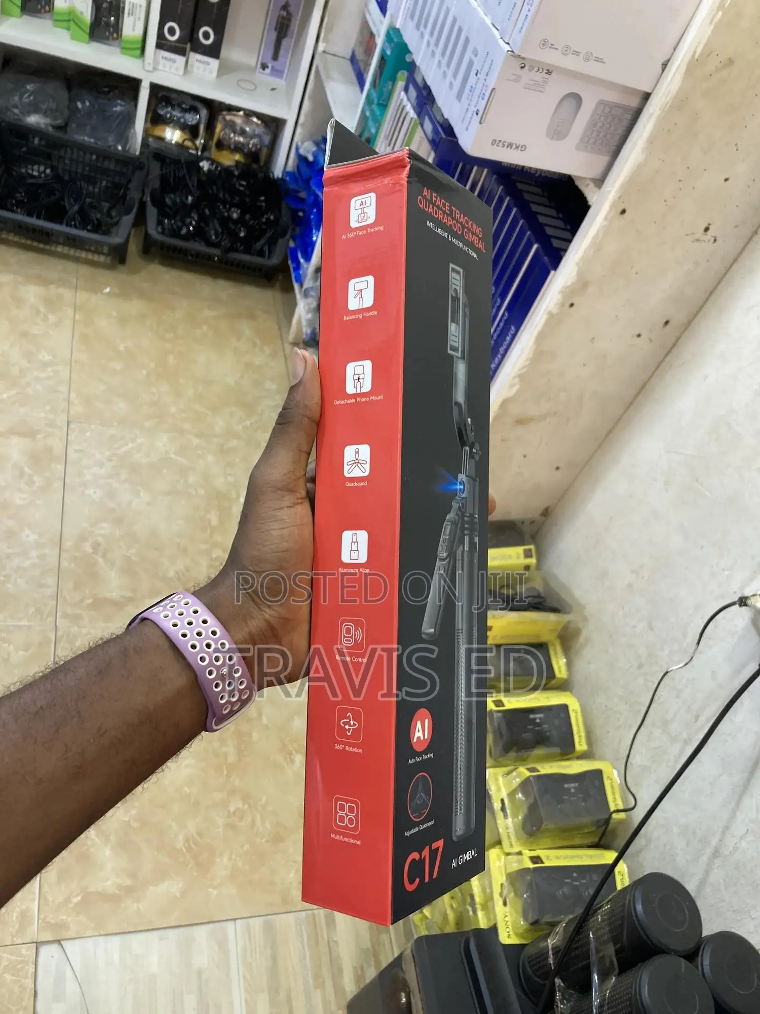 Face Tracking Tripod Stand