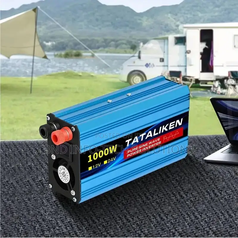 TATALIKEN Pure SIne Wave Power Inverter 12V DC to 120V, 1000W