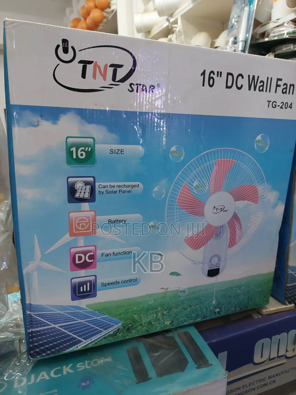 TNT Star Wall Fan