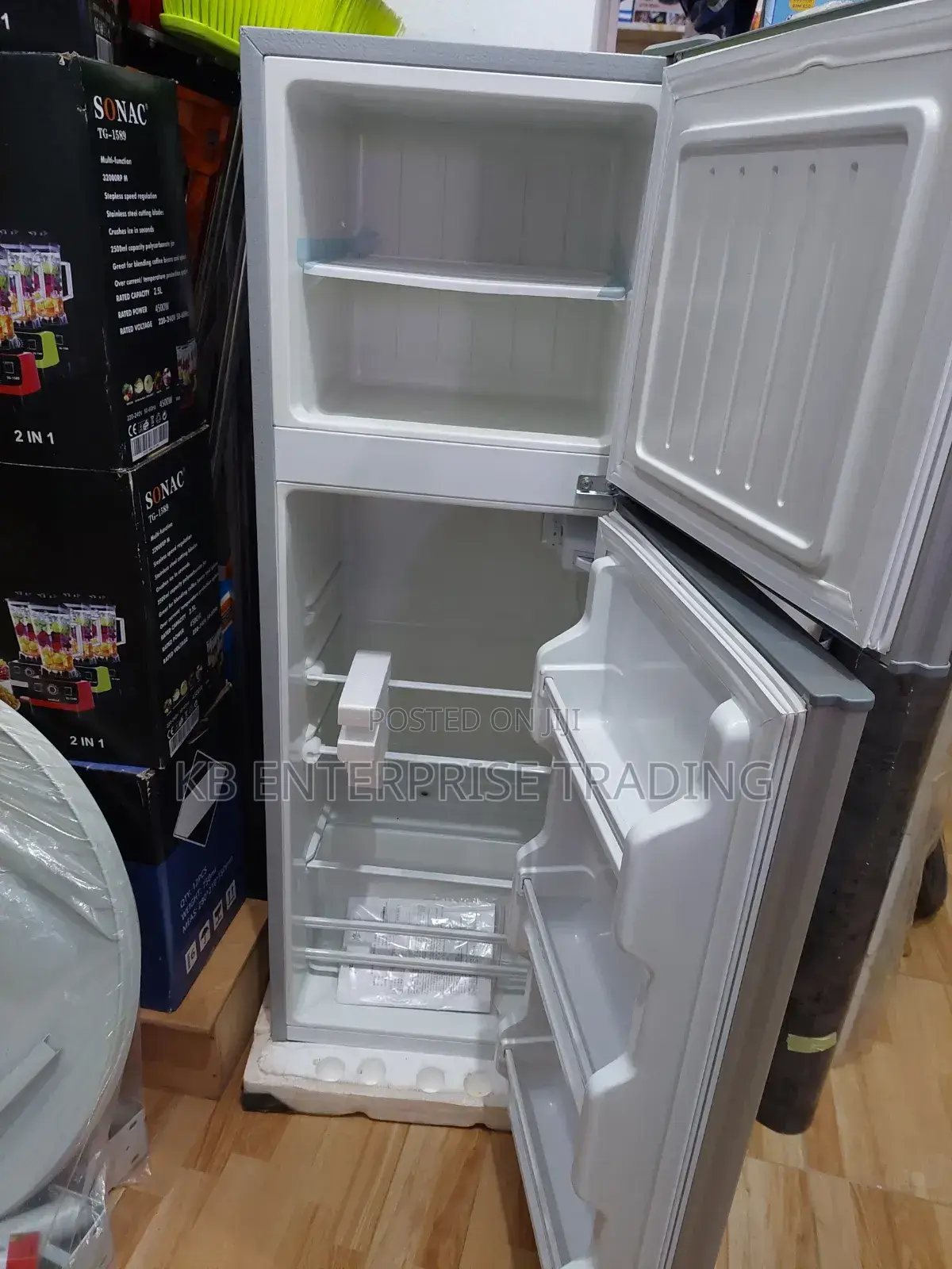 Nanjiren Double Door Fridge 120L