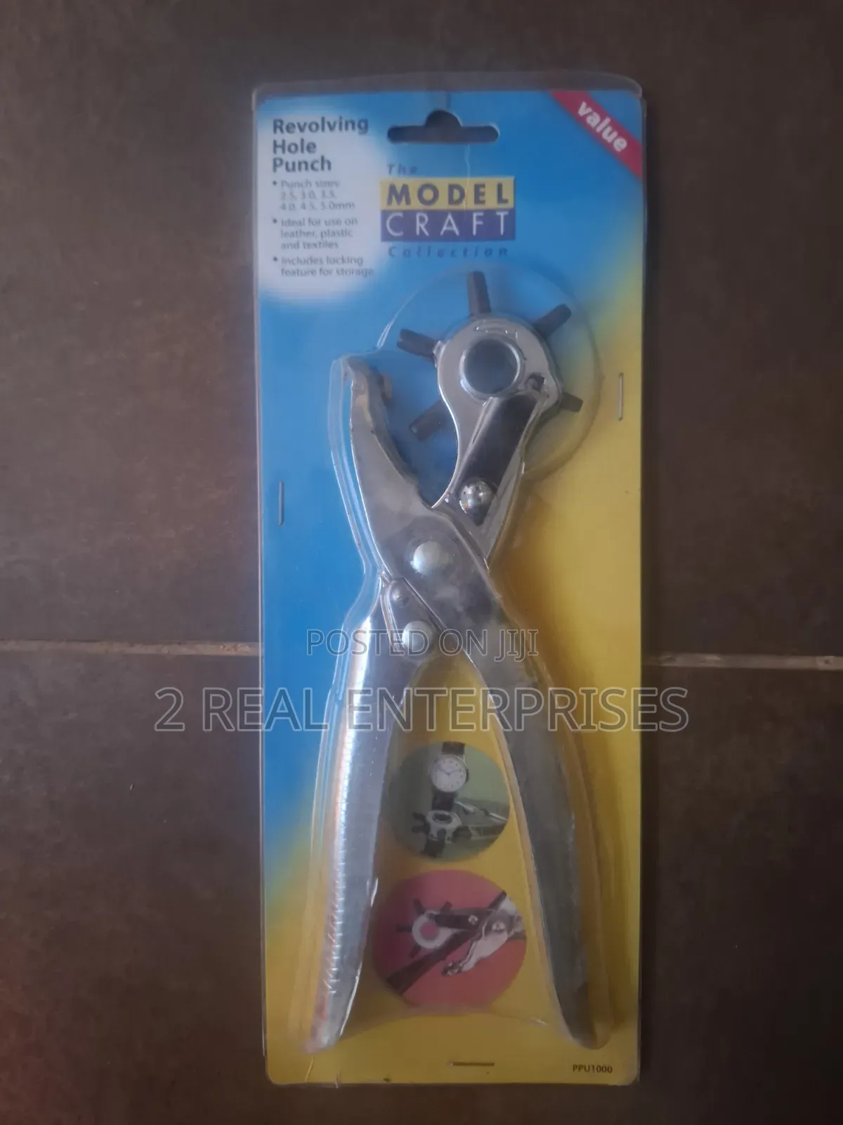 Model Craft Revolving Leather Hole Punch Pliers (PPU1000)