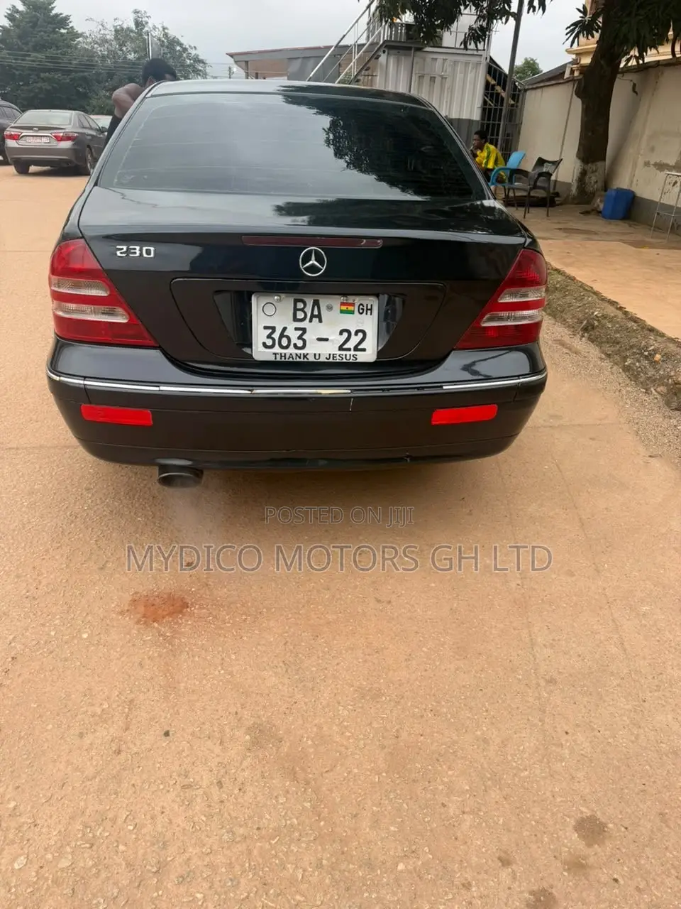 Mercedes-Benz C230 2008 Black