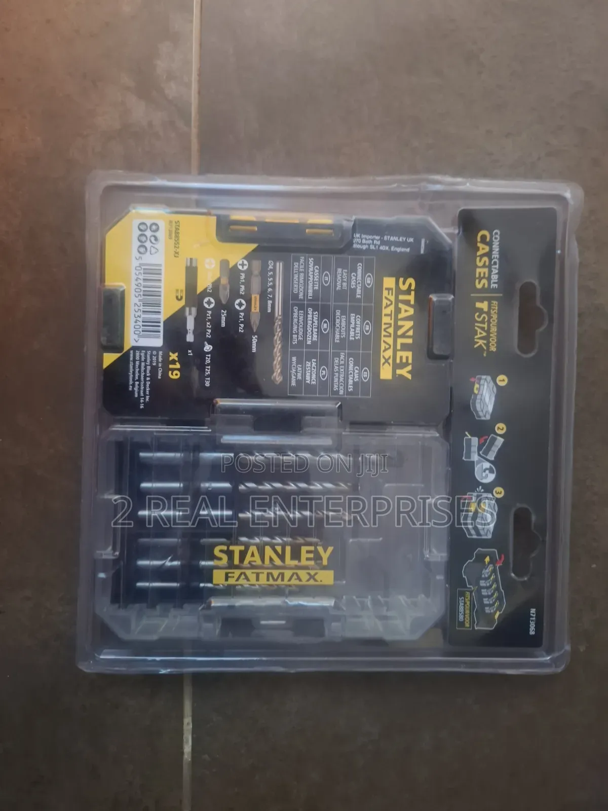 Stanley FatMax 19-Piece Connectable Screwdriver Bit Set TSTAK