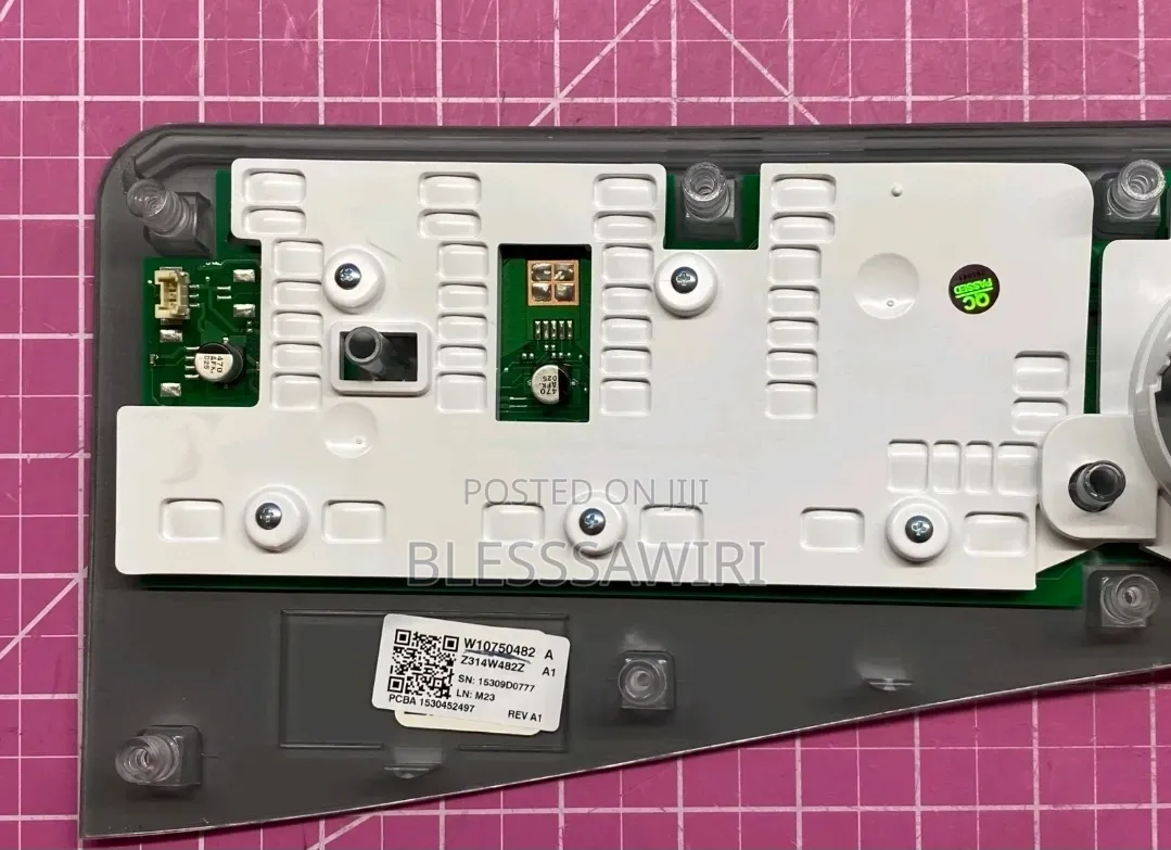 Whirlpool Washer Control Panel Screen Touch Panel W10433091